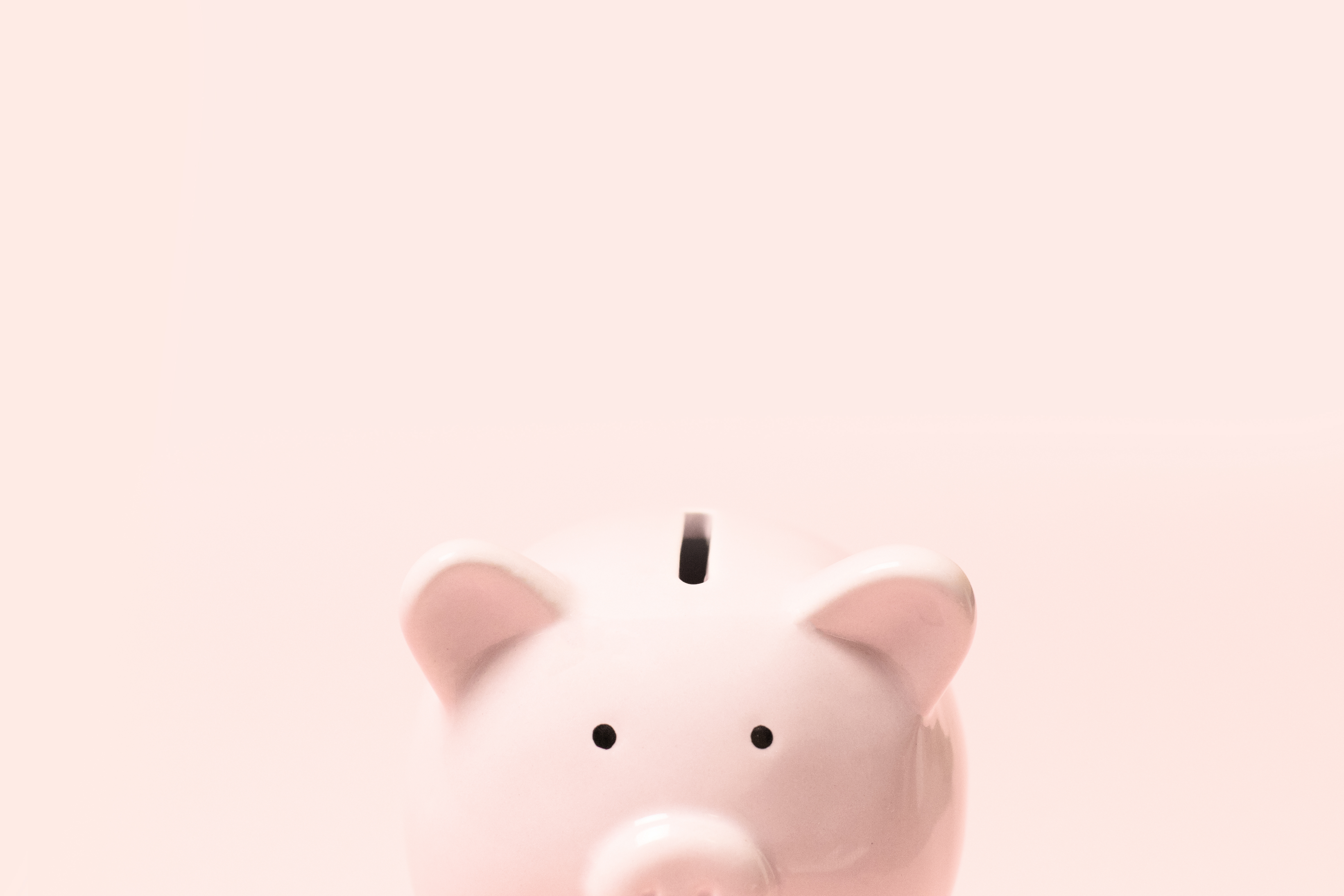 Piggy bank on pink background Piggy bank on pink background