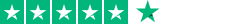 Trustpilot five star rating